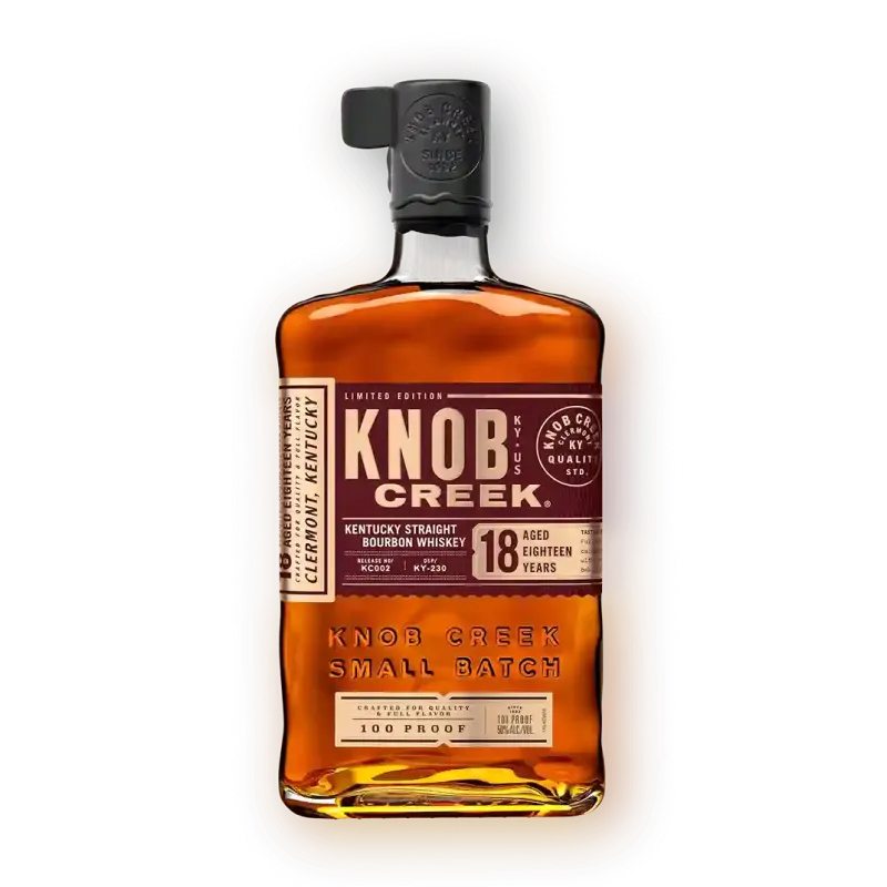 Knob Creek Bourbon 18 Year Old 100 Limited Edition 750ml