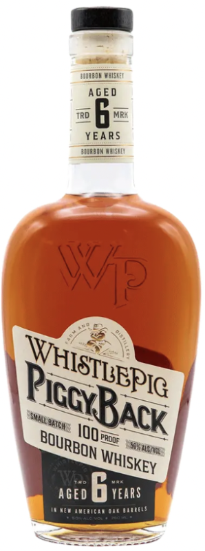 Whistle Bourbon Piggyback 100 Proof 6 Year 750ML